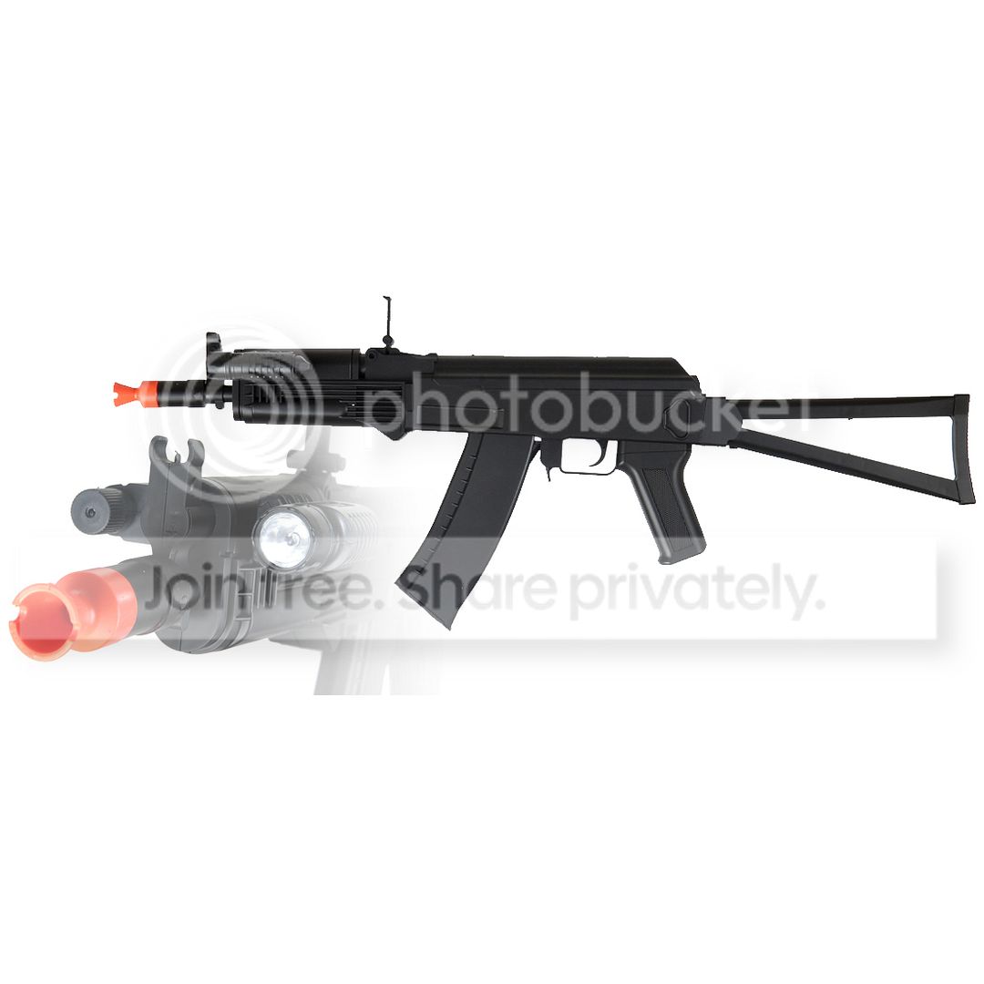 UKARMS AK 74 KALASHNIKOV SPRING AIRSOFT RIFLE Gun + 6mm BB BBs Air 47